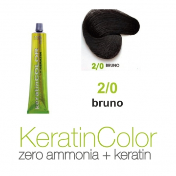 Farba na vlasy s keratínom BBcos Keratin Color 2/0 100 ml