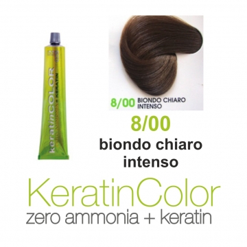 BBcos farba na vlasy s keratínom Keratin Color 8/00 100 ml