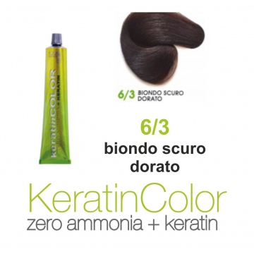 Farba na vlasy s keratínom BBcos Keratin Color 6/3 100 ml