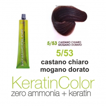 BBcos farba na vlasy s keratínom Keratin Color 5/53 100 ml
