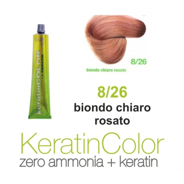 BBcos farba na vlasy s keratínom Keratin Color 8/26 100 ml