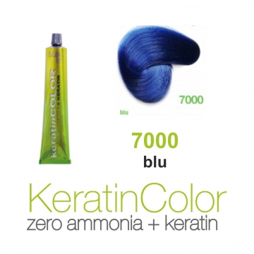 BBcos farba na vlasy s keratínom Keratin Color 7000 100 ml - BLUE CORRECTOR