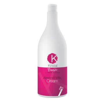 Mandľový krém na vlasy BBcos Kristal Basic Almond Milk 1500 ml