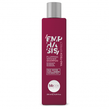 BBcos Vyživujúci vlasový šampón  Emphasis Plumping Washer Yao Tech 250 ml
