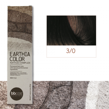 BBcos farba na vlasy Earthia Color 3/0 100 ml