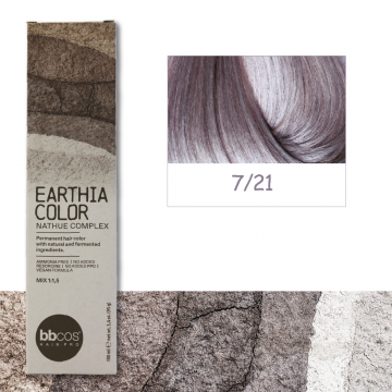 BBcos farba na vlasy Earthia Color 7/21 100 ml