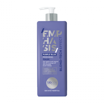 BBcos Emphasis Blond Tech Effect Purple Blue Feeding Mask 500 ml