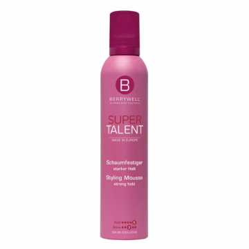 Berrywell tužidlo so silnou fixáciou Super Talent Styling Mousse Strong 300 ml